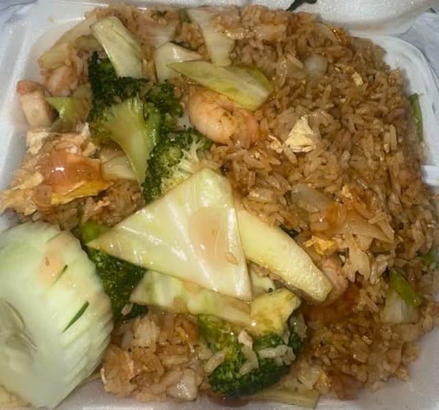 Egg Thai Fried Rice.