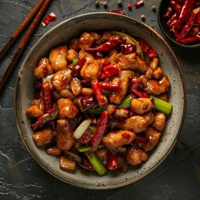 Kung Pow Lunch.